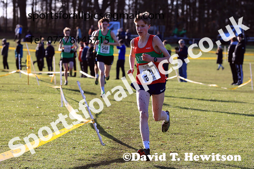 Junior mens 2025 Northern Cross Country Champs, Tatton Park, Knutsford, Cheshire. Photo: David T. Hewitson/Sports for All Pics